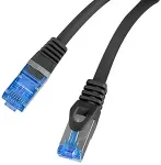 LANBERG | Patch Cord cat. 6 FTP | PCF6A-10CC-0025-BK | S/FTP | S/FTP shielding type &ndash; Aluminium braid on wire and each pair foiled additionally. The coating is made of low-smoke and Halogen-free materials (LSZH). Category compliance confirmed by Fluk ...
