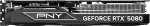 Videokaart PNY GeForce RTX 5080 OC, graphics card DLSS 4, 3x DisplayPort, 1x HDMI 2.1