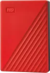 K&otilde;vaketas Western Digital External HDD||My Passport|6TB|USB 2.0|USB 3.2|Colour Red|WDBR9S0060BRD-WESN