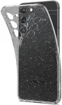 Spigen Kaitse&uuml;mbris Liquid Crystal Glitter, Samsung Galaxy S23+, l&auml;bipaistev s&auml;delusega,