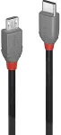 Lindy USB 2.0 Kabel Typ C/Micro-B Anthra Line M/M 1m