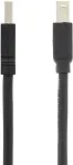 DELTACO Kaabel USB 2.0 "A-B", 10m, aktiivne, must / USB-EX10M