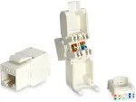 Equip Keystone Jack ungeschirmt Cat6 LSA wzf.8Stk sw