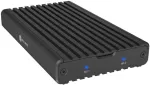 RAIDSONIC IB-2817M-C32 | Enclosure for 2x NVMe SSD with USB 3.2 Gen 2x2 Type-C connection