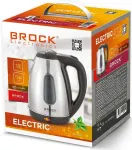 Veekeetja BROCK WK 0601 SS Electricl Kettle 1,8L 1500W, Black/Steel