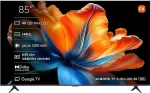 Teler Xiaomi | S Mini LED 2026 | 85 | Smart TV | Google TV | 4K UHD | Dark Grey