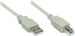 GoodConnections Good Connections USB2.0 Kabel A-B grau 5m