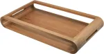 Artelegno VASD Dwustronna taca z drewna bukowego 27 x 49 cm