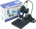 W-STAR Digital microscope DM2M500x2H, 500x, illumination, stand, black W10, USB