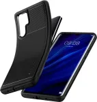 Spigen Kaitse&uuml;mbris Rugged Armor, Huawei P30 Pro, must,