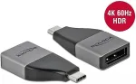 Delock USB Type-C&trade; Adapter zu DisplayPort (DP Alt Mode) 4K 60 Hz &ndash; kompaktes Design