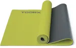 TOORX Yoga mat MAT176 PVC 173x60x0,6 PVC lime green/gray