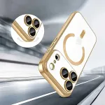 Tech-Protect case Apple iPhone 17 Pro Max MagFlex MagSafe, golden/transparent