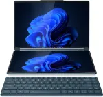 S&uuml;learvuti Lenovo Yoga Book 9/14IAH10/U7-255H/14"/2880x1800/T/32GB/1TB/Intel int/W11P/Tidal Teal/3R On-Site