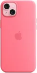 APPLE iPhone 15 Plus Silicone Case with MagSafe - Pink