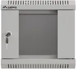 LANBERG Wall-mounted installation rack cabinet 10 inches 4U 300x300 gray