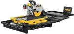 DeWALT tile saw D36000, chop and miter saw (yellow/black, 1,600 watts)