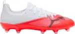 PUMA Ultra 7 Match FG/AG Jr Football Unisex Red, White