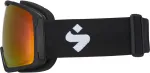 No name Sweet Protection Clockwork RIG winter sport goggles Black Unisex Brown, Red Spherical lens
