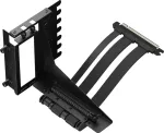 Fractal Design Flex 2 PCIe 4.0 x16 Black, bracket + extension cable (black, 19.5cm)