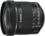 Canon EF-S 10-18mm f/4.5-5.6 IS STM + EW-73C + Lens Cloth SLR Ultra-wide lens Black