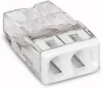 WAGO 2273-202 cable splitter/combiner Transparent, White