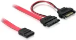 DeLOCK SATA Cable Slim 13pin blue>7+15p 5V