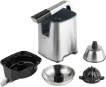 Mahlapress JATA JEEX1155 electric citrus press 600 W Black, Stainless steel