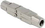 Delock Verbinder f&uuml;r Netzwerkkabel Cat.6A STP werkzeugfrei