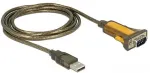 DELOCK Adapter USB 2.0 > 1 x Serial RS-232 - erweiterter Temperaturbereich - Serieller Adapter