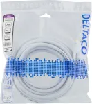 DELTACO HDMI-DVI-kaabel, 7m, Full HD, valge