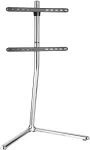 Logilink TV Floor stand, V-base, 49"-70", chrome