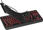Klaviatuur GENESIS | THOR 230 TKL | Mechanical Gaming Keyboard | Wired | US | Linear | Black | RGB