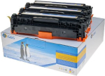 Tooner G&G Toner 3er Color Set f&uuml;r HP 125A /128A/131A C/M/Y