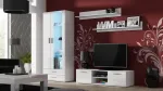 Cama MEBLE Cama kuvar cabinet SOHO S6 2D2S valge/valge gloss