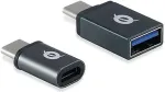 CONCEPTRONIC Adapter USB-C->-A/Micro-B 2Stk 480Mbs OTG gr