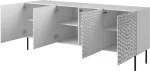 Cama MEBLE HOLE chest 190x40.5x74.5 cm valge matt