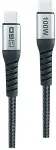 2GO Datenkabel USB-C 100W High Speed 200cm schwarz