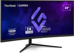 Monitor Viewsonic VX3418C-2K computer 86.4 cm (34") 3440 x 1440 pixels UltraWide Quad HD Black