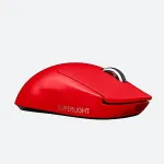 Hiir Logitech G PRO X SUPERLIGHT Optisk Tr&aring;dl&oslash;s R&oslash;d