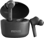 MAXELL Bass 13 Sync Up Wireless Bluetooth In-Ear Headphones with Charging Case Black