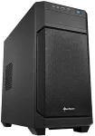 Korpus SHARKOON V1000 - Midi Tower - micro ATX - ohne Netzteil - Schwarz - USB/Audio