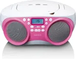 Lenco CD-raadio SCD301PK, roosa