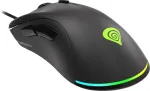 Hiir GENESIS | Gaming Mouse | Krypton 200 | Wired | Black