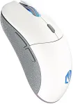Hiir ENDORFY GEM Plus Wireless Onyx White mouse Gaming Ambidextrous RF Wireless + USB Type-C Optical 26000 DPI