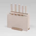 Maestro MR-1412-BEIGE Knife set with block + Cutting board set Beige