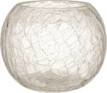 Home4you K&uuml;&uuml;nlahoidja/vaas CRACK D15xH12,5cm klaas