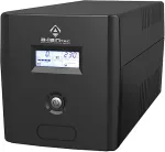 UPS ALANTEC Zasilacz awaryjny 1000VA/600W, 220V/50Hz, obudowa Tower, LCD, 4&times;CEE 7/3, USB, akumulatory VRLA 2&times;7Ah, kabel USB A-B 1.2 m, kabel zasilający CEE 7/7 1.4 m