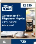 TORK Looduslikud salvr&auml;tikud, dosaatorile Xpressnap Fit N14, 720 tk, 12830