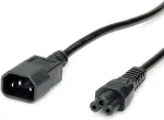 VALUE 19.99.1119 power cable Black 1.8 m C14 coupler C5 coupler
